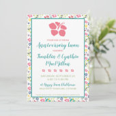 Jubileum Luau Kaart (Staand voorkant)