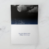 Jubileum maan en sterren kaart (Binnen)