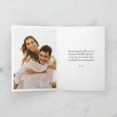 Jubileum Magazine Hoesje Husband | Echtgenote Foto Kaart (Binnen)