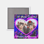 JUBILEUM-MAGNET MAGNEET (Voorkant / Achterkant)