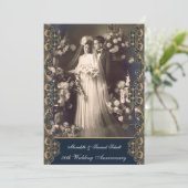 Jubileum met 50ste bruiloft Kaart (Staand voorkant)