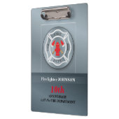 , Jubileum met brandafdeling Klembord (Links)