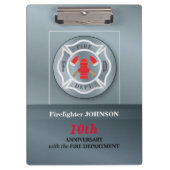 , Jubileum met brandafdeling Klembord (Voorkant)
