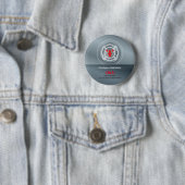 , Jubileum met brandafdeling Ronde Button 5,7 Cm (In situ)