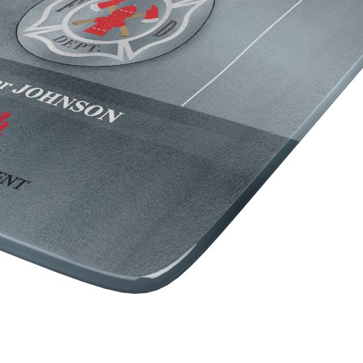 , Jubileum met brandafdeling Snijplank (Hoek)