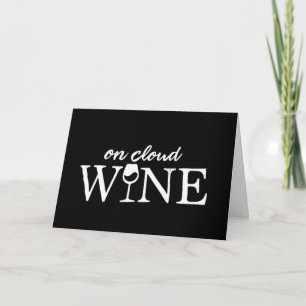 JUBILEUM MET MIJN LIEFDE "CLOUD WINE" KAART