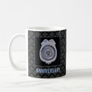 Jubileum met politie, Badge Koffiemok