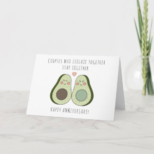 Jubileum met vergrendeling - Avocado Kaart