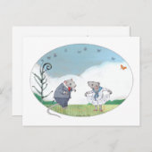 Jubileum Mice Briefkaart (Voorkant / Achterkant)