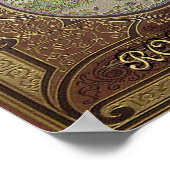 Jubileum of bruiloftsboom poster (Hoek)