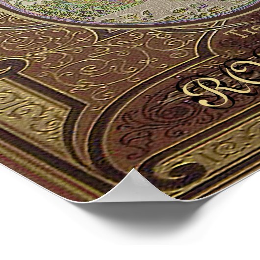 Jubileum of bruiloftsboom poster (Hoek)