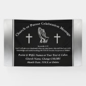 Jubileum of Jubileum van de predikant Spandoek (Horizontaal)