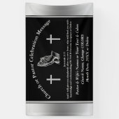 Jubileum of Jubileum van de predikant Spandoek (Verticaal)