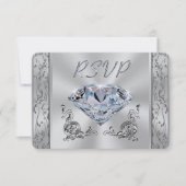 Jubileum- of trouwkaarten met keuze uit menu voor  kaart (Voorkant)