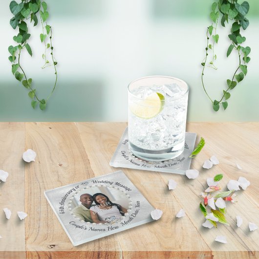 Jubileum Onderzetters, bruiloft foto Onderzetters