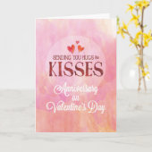 Jubileum op het verzenden van Valentijnen Kaart (Gele Bloem)