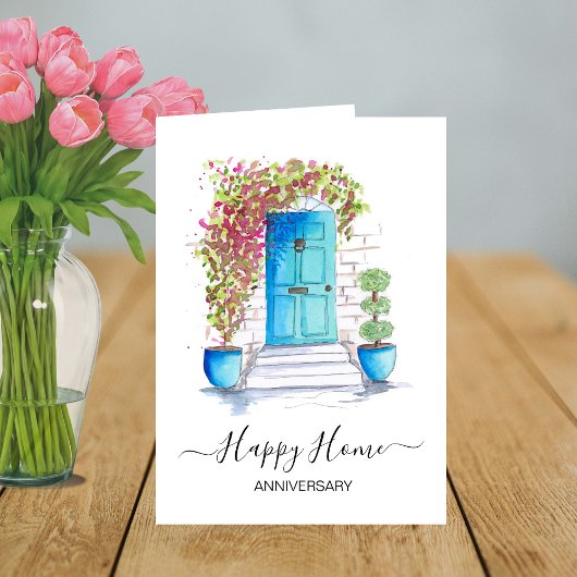 Jubileum op uw nieuwe huismakelaar kaart