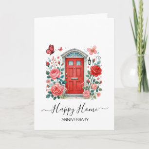 Jubileum op uw nieuwe huismakelaar kaart