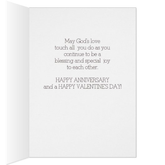 Jubileum op Valentijn dag zegeningen Jar Vase (Binnen (Rechts))