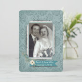 Jubileum Open Huis met foto Kaart (Staand voorkant)