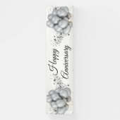 Jubileum openluchtbanner spandoek (Verticaal)