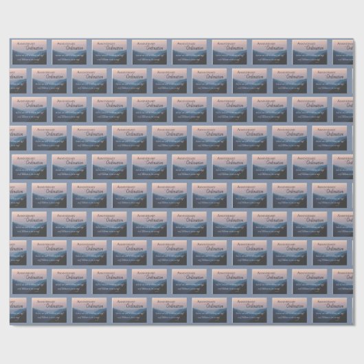 Jubileum Ordination Cadeaupapier (Vlak)