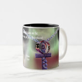 Jubileum Ordination Personalized Pastor Priest Tweekleurige Koffiemok (Voorkant rechts)