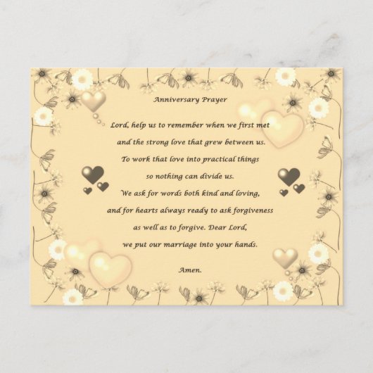 Jubileum  Paar Briefkaart (Voorkant)