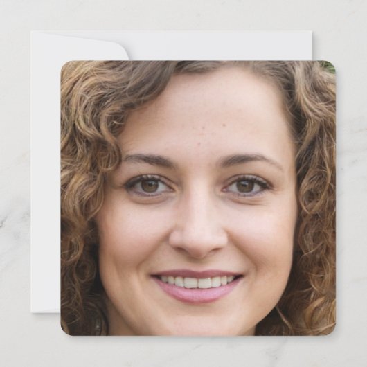 Jubileum paarse waterverf foto van doodbloem kaart (Achterkant)