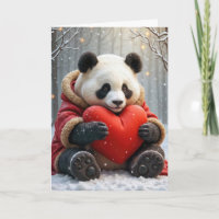 Jubileum Panda Beer Knuffelen Een Hart Kussen