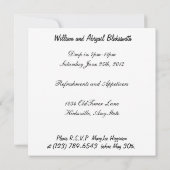  Jubileum partij bij het verdrag: uitnodiging tot  (Achterkant)