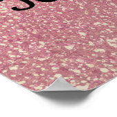 Jubileum Partij Foto Prop Roze Gold Dag Poster (Hoek)