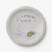 Jubileum partijventiel papieren bordje (Voorkant)