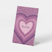 Jubileum Party Invitation Table Pickets Reclamebord Met Voetstuk (Voorkant)