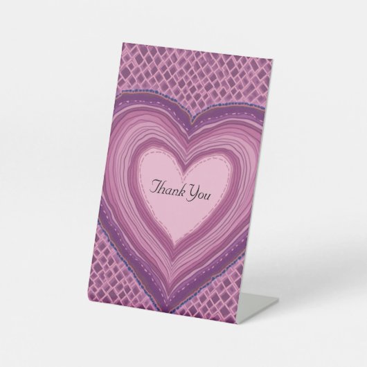 Jubileum Party Invitation Table Pickets Reclamebord Met Voetstuk (Voorkant)