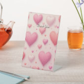 Jubileum Party Invitation Table Pickets Reclamebord Met Voetstuk (Insitu)