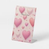 Jubileum Party Invitation Table Pickets Reclamebord Met Voetstuk (Voorkant)