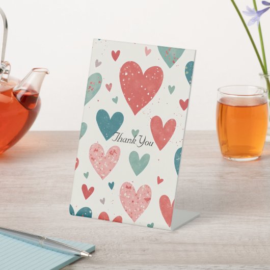 Jubileum Party Invitation Table Pickets Reclamebord Met Voetstuk (Insitu)