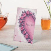 Jubileum Party Invitation Table Pickets Reclamebord Met Voetstuk (Insitu)