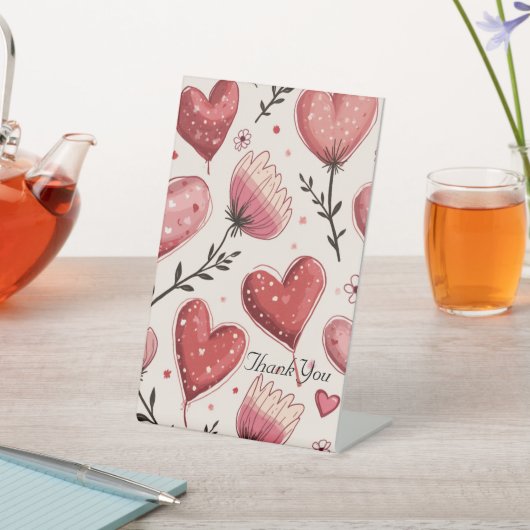 Jubileum Party Invitation Table Pickets Reclamebord Met Voetstuk (Insitu)