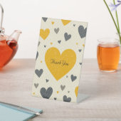 Jubileum Party Invitation Table Pickets Reclamebord Met Voetstuk (Insitu)