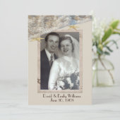 Jubileum Party Starfish Photo Lijst Kaart (Staand voorkant)