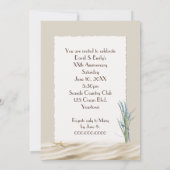 Jubileum Party Starfish Photo Lijst Kaart (Achterkant)