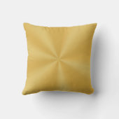 Jubileum Pillow Black and Gold 50th Wedding Kussen (Achterkant)