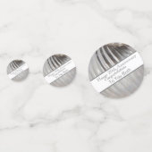 Jubileum Platinum twintigste bruiloft Confetti (Voorkanten)