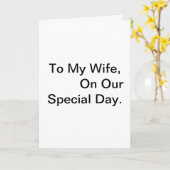 Jubileum Poem Kaart (Gele Bloem)