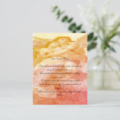 Jubileum Prayer met Angels Briefkaart (Staand voorkant)