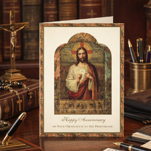 Jubileum Priesterwijding Diaken Auto Kaart