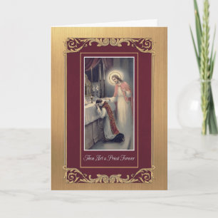 Jubileum Priesterwijding Katholieke Priester Heili Kaart