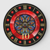 Jubileum Priesterwijding Persoonlijke Priester 40e Grote Klok (Voorkant)